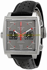 TAG Heuer Watches : CAW211B.FC6241 Automatic Chronograph Date Black Leather Men Watch