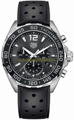 TAG Heuer Watches : CAZ1011.FT8024 Quartz Chronograph Date Black Rubber Men Watch