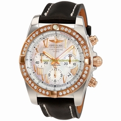 Breitling Watches : CB011053-A693BKLT Mother Of Pearl Automatic Men Watch