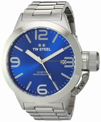 TW Steel Watches : CB11 Black Dial Stainless Steel Band Men Watch