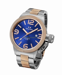 TW Steel Watches : CB145 Blue Dial Stainless Steel Band Men Watch