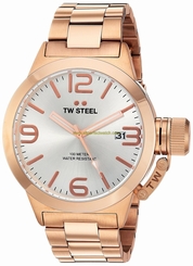 TW Steel Watches : CB162 Silver Dial Stainless Steel Men Watch