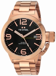TW Steel Watches : CB171 Black Dial Stainless Steel Band Men Watch
