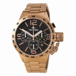 TW Steel Watches : CB173 Black Dial Strainless Steel Band Men Watch