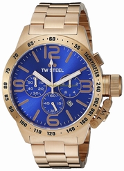 TW Steel Watches : CB183 Blue Dial Rose Gold Women Watch