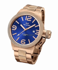 TW Steel Watches : CB186 Blue Dial Stainless Steel Band Men Watch