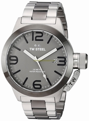 TW Steel Watches : CB202 Grey Dial Stainless Steel Band Men Watch