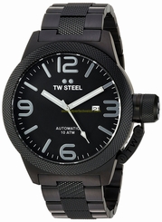 TW Steel Watches : CB216 Black Dial Stainless Steel Band Men Watch