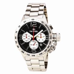 TW Steel Watches : CB3 Black Dial Stainless Steel Men Watch