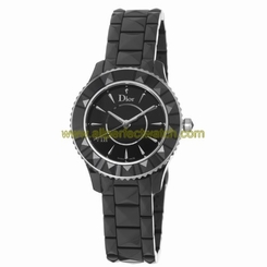 Christian Dior Watches : CD1231E0C001 Quartz Ceramic Women Watch