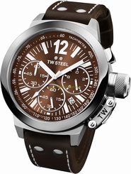 TW Steel Watches : CE1011 Brown Dial Date Women Watch