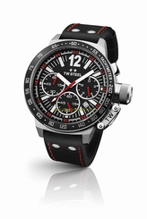 TW Steel Watches : CE1015 Black Dial Tachymeter Chronograph Men Watch