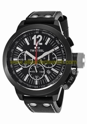 TW Steel Watches : CE1034R Black Dial Fixed Black Pvd Band Men Watch