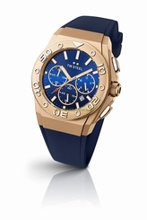 TW Steel Watches : CE5011 Blue Dial Silicone Men Watch