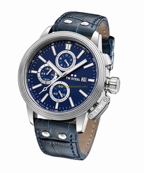 TW Steel Watches : CE7008 Blue Dial Stainless Steel Men Watch