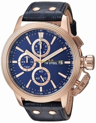 TW Steel Watches : CE7016 Blue Dial Stainless Steel Plated Men Watch