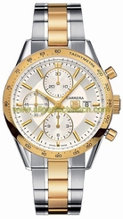 TAG Heuer Watches : CV2050.BD0789 Automatic Chronograph Date Stainless Steel and 18ct Gold Men Watch