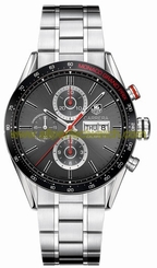 TAG Heuer Watches : CV2A1M.BA0796 Automatic Calibre 16 Polished Stainless Steel Anthracite Chronograph With Day/date At 3 Dial Brushed With Polished Stainless Steel Band Limited Edition Men Watch