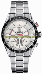 TAG Heuer Watches : CV7A11.BA0795 Calibre S Electro-Mechanical Lap Timer Stainless Steel Men Watch