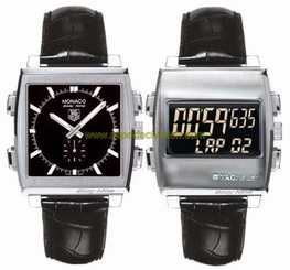 TAG Heuer Watches : CW9110.FC6177 Automatic Analog and Digital Black Leather Men Watch