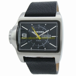 Diesel Watches : DZ1313 Day Date display Mineral Crystal Men Watch