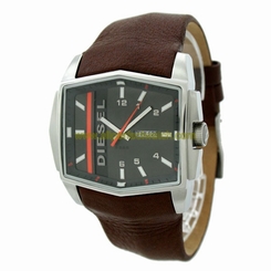 Diesel Watches : DZ1341 Day Date display Mineral Crystal Men Watch