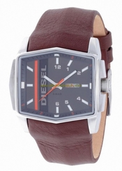 Diesel Watches : DZ1455 Quartz Brown Leather Strap Men Watch