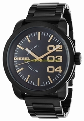 Diesel Watches : DZ1566 Quartz Analog Black Dial Stainless Steel Men Watch