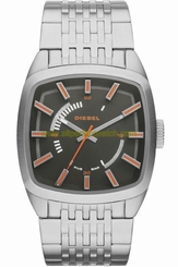 Diesel Watches : DZ1588 Quartz Black Dial Stainless Steel Case And Bracelet Men Watch