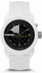 Diesel Watches : DZ1606 Quartz Analog Digital White Silicone Strap Men Watch
