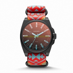 Diesel Watches : DZ1635 Quartz Analog Multicolor Strap Men Watch