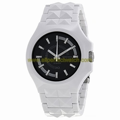 Diesel Watches : DZ1645 Quartz Analog Black Dial White Plastic Men Watch