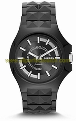 Diesel Watches : DZ1646 Quartz Black Dial Black Plastic Men Watch