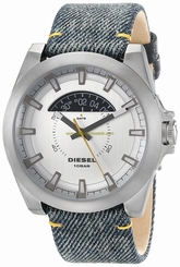 Diesel Watches : DZ1689 Quartz Analog Date Blue Denim Men Watch