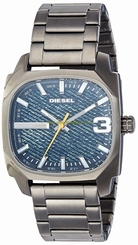 Diesel Watches : DZ1693 Blue Dial Stainless Steel Band Men Watch