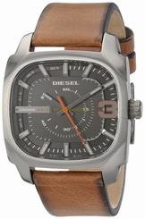 Diesel Watches : DZ1694 Black Dial Stainless Steel Band Men Watch