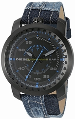 Diesel Watches : DZ1748 Quartz Analog Blue Denim Strap Men Watch