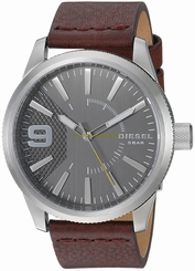 Diesel Watches : DZ1802 Quartz Analog Brown Leather Men Watch