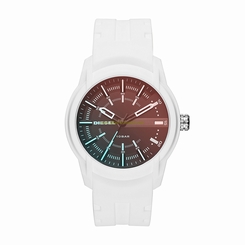 Diesel Watches : DZ1818 Black Dial Silicone Men Watch