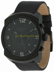 Diesel Watches : DZ4257 Quartz hronograph Black Dial Date Leather Men Watch