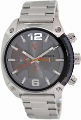Diesel Watches : DZ4298 Quartz Chronograph Gray Dial Date Stainless Steel Men Watch
