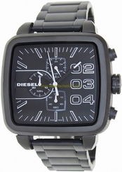 Diesel Watches : DZ4300 Quartz Chronograph Black Dial Stainless Steel Men Watch