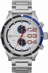 Diesel Watches : DZ4313 Quartz Analog Date Silver Stainless Steel Men Watch