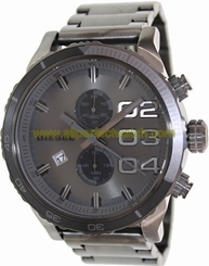 Diesel Watches : DZ4314 Quartz Chronograph Gray Dial Date Stainless Steel Men Watch