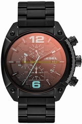 Diesel Watches : DZ4316 Quartz Chronograph Date Black Stainless Steel Men Watch