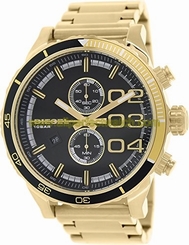 Diesel Watches : DZ4337 Quartz Chronograph Date Gold Tone Stainless Steel Men Watch