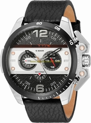 Diesel Watches : DZ4361 Quartz Ironside Chronograph Leather Men Watch