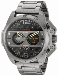 Diesel Watches : DZ4363 Black Dial Stainless Steel Band Men Watch