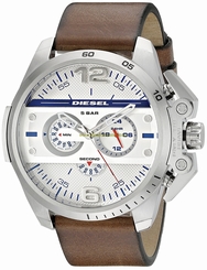 Diesel Watches : DZ4365 White Dial Stainless Steel Band Men Watch