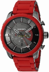 Diesel Watches : DZ4384 Grey Dial Stainless Steel Band Men Watch